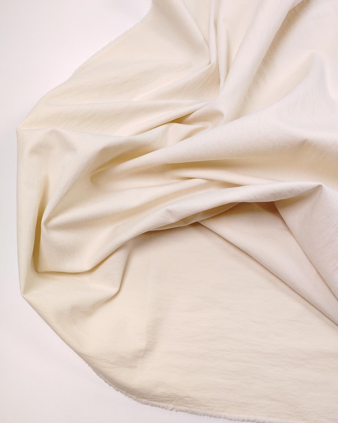 Krem Pamuklu Dokuma Kumaş Tok Dolgun Esnek Pantolonluk & Elbiselik 140x300cm
