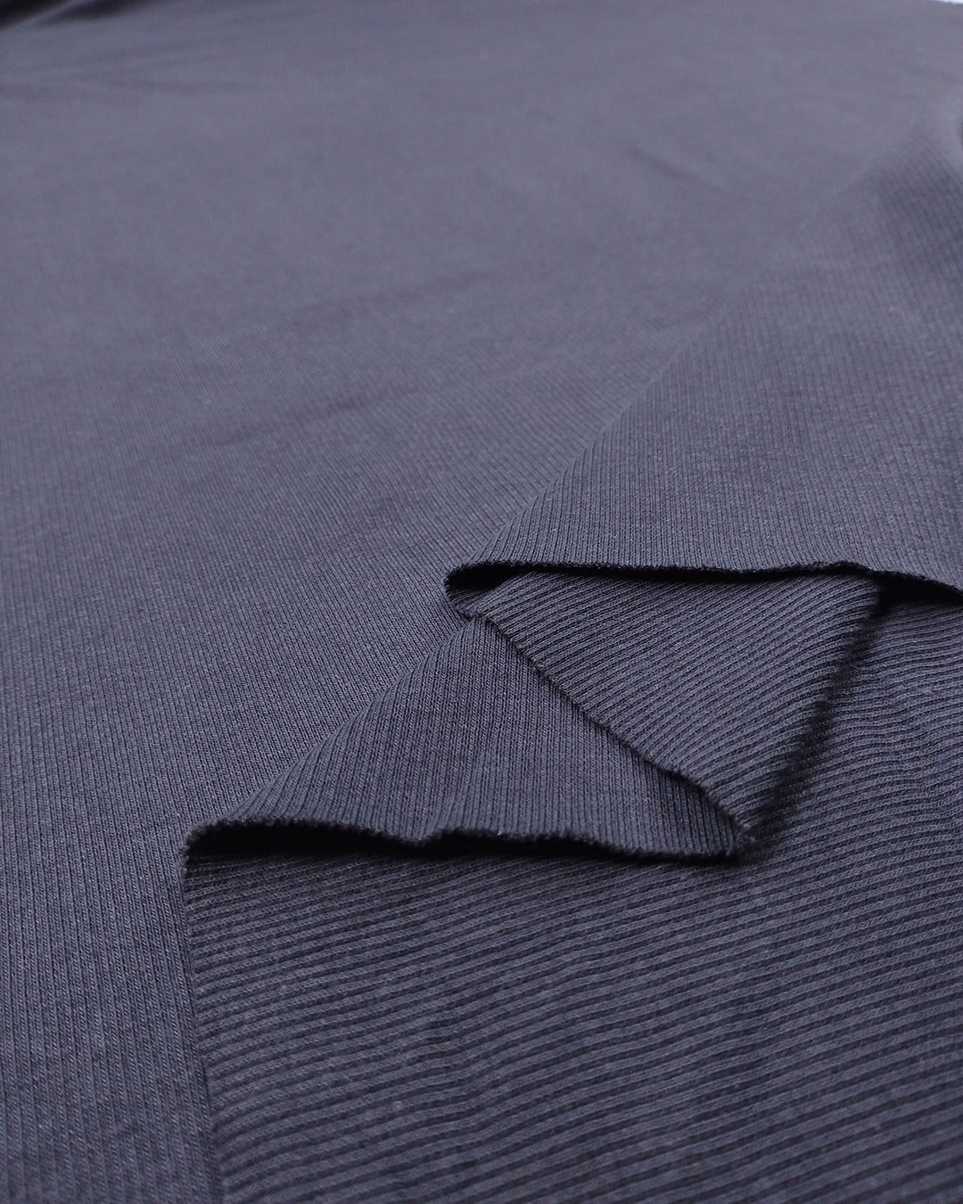 Antrasit Bebe Kaşkorse Ribana Kumaş Esnek Yumuşak Bodylik & Bluzluk En: 120cm