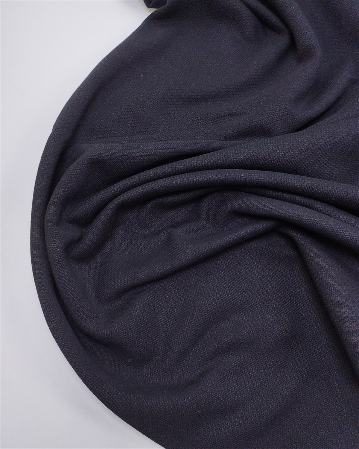 Siyah Yumuşak Dokulu Üç İp Penye Kumaş Eşofmanlık & Sweatshirtlük En: 180cm