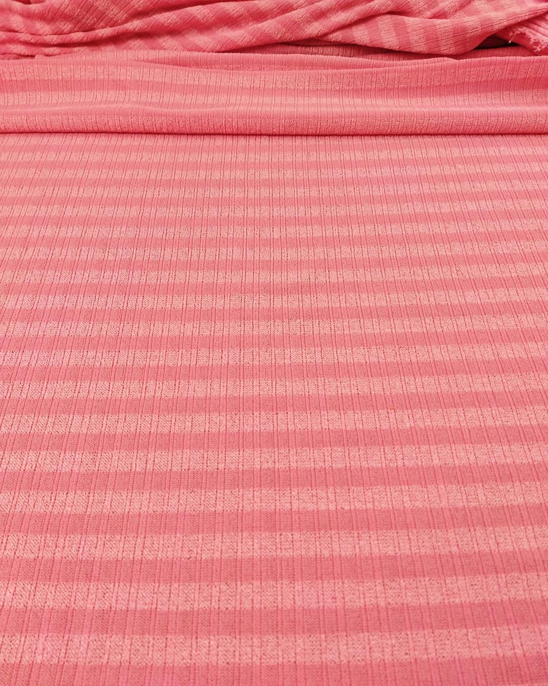 İnce Triko Örme Pembe Renkte (En 120 cm x Boy 170cm)
