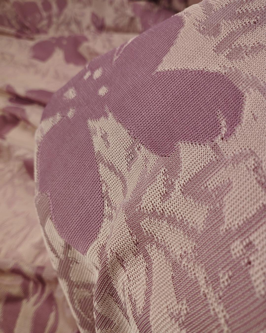 Pembe Renkte İnce Jarse (En 150 cm x Boy 215 cm)