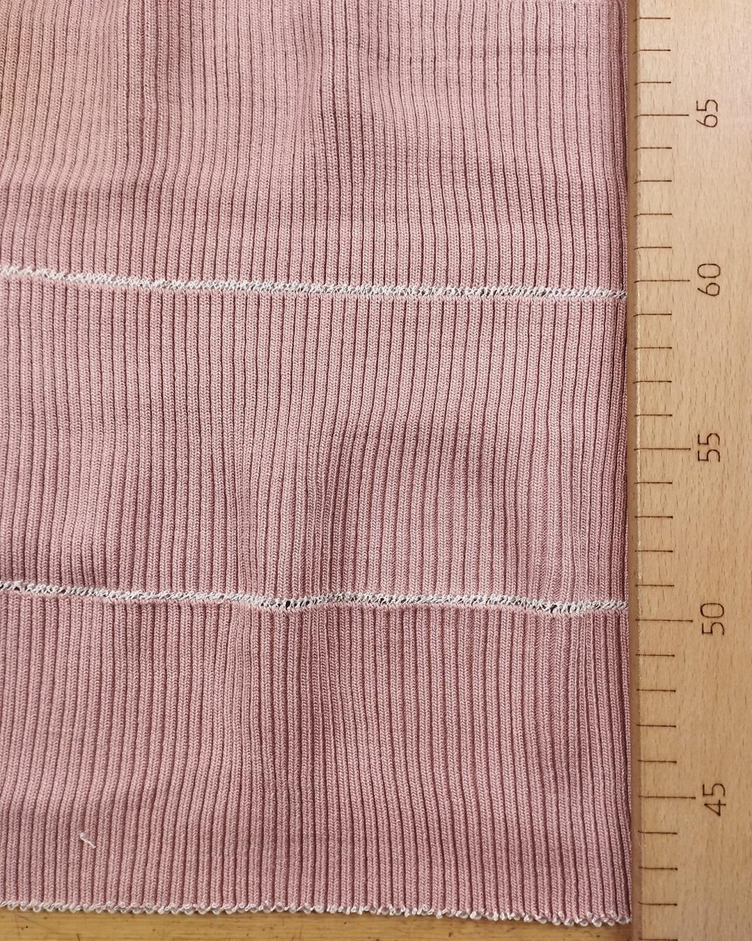 Ribana Beden Pastel Pembe Gül Kurusu (1 adet=5 adet ribana) En: 104 cm