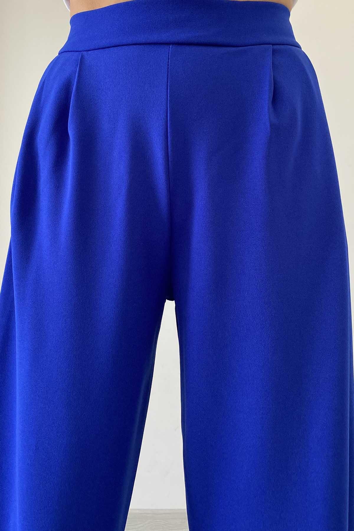 Arka Lastikli Balon Pantolon