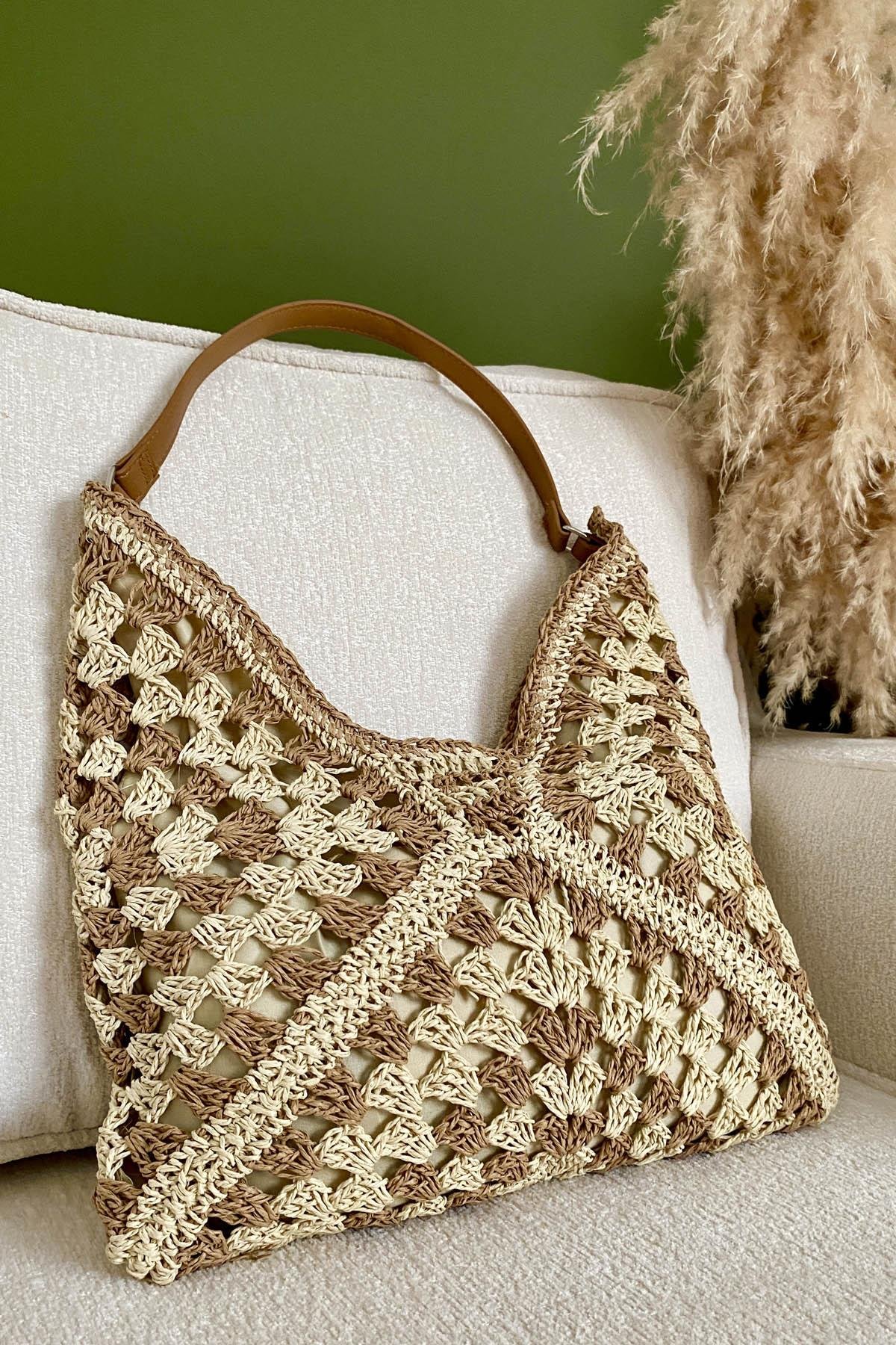 Beachcomber Bag Hasır ÇantaBeachcomber Bag Hasır Çanta | Yazlık Plaj ve Günlük Hasır ÇantaÇantaİSTANGÜL BUTİK