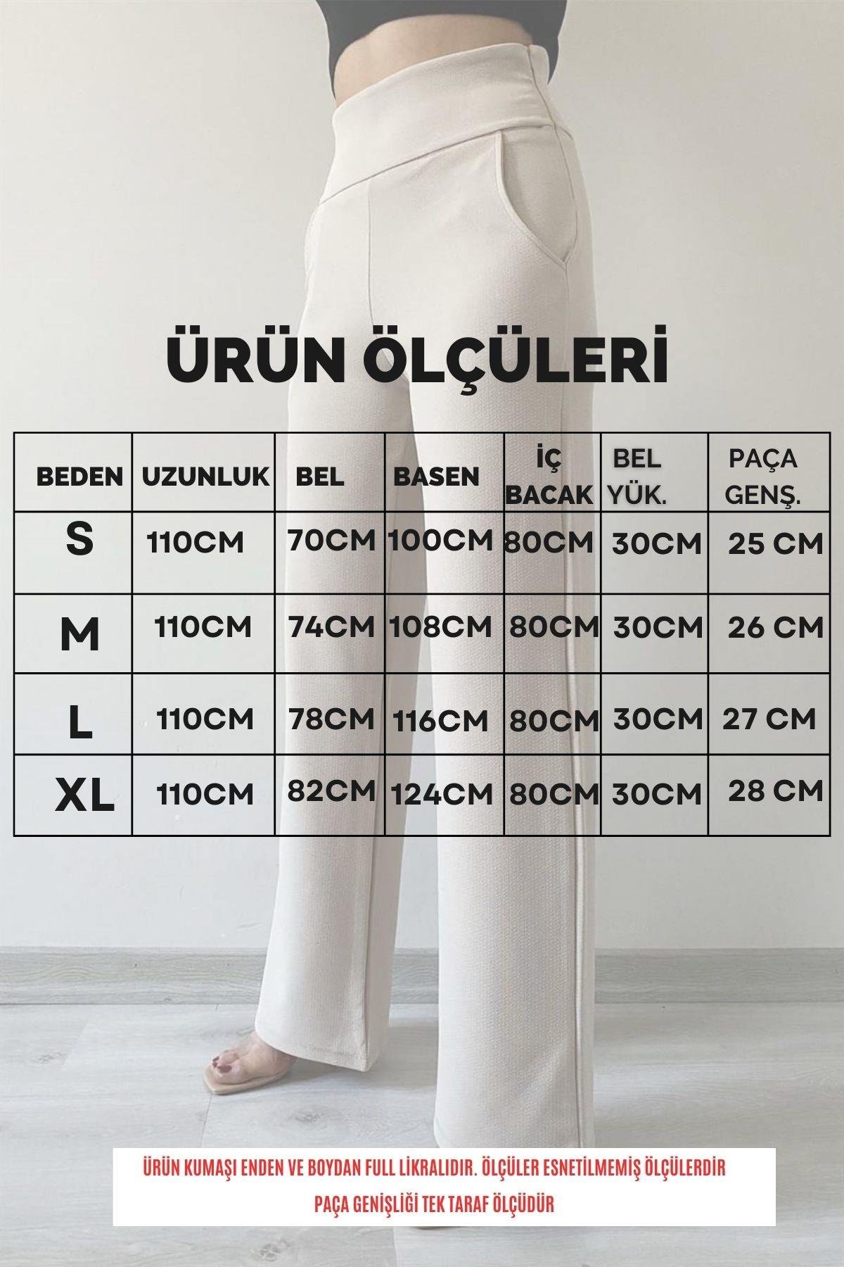 Beli Korsajlı Palazzo Pantolon