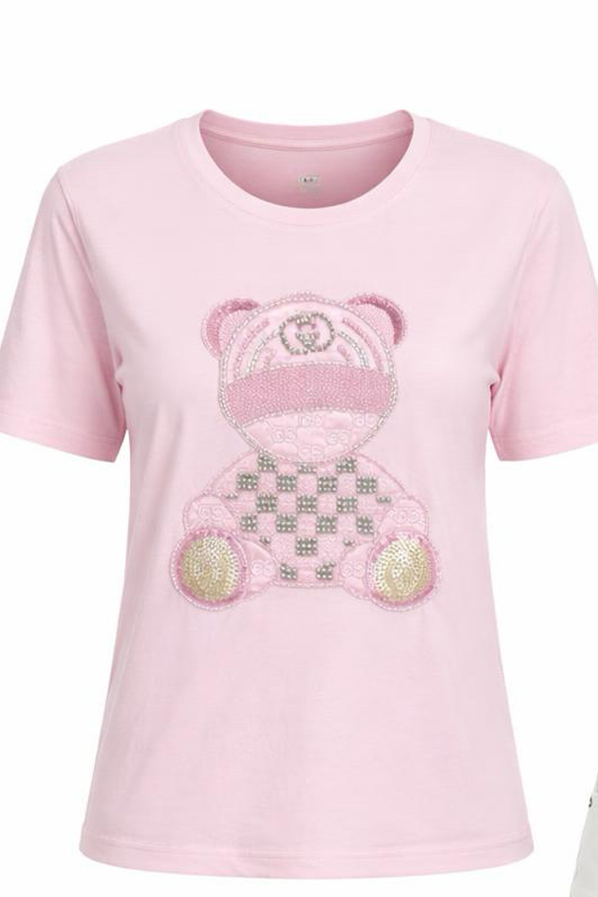Bisiklet Yaka Diamond Teddy Taşlı Büyük Beden TişörtDiamond Taşlı Büyük Beden Tişört | Bisiklet Yaka Teddy KadınBÜYÜK BEDEN TİŞÖRTİSTANGÜL BUTİK