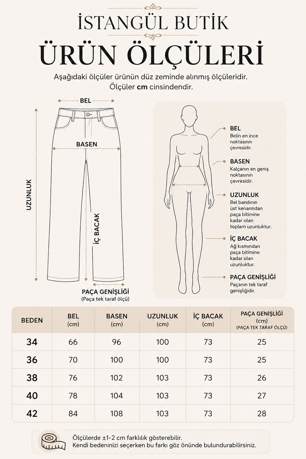 Kadın Yüksek Bel Likralı Wide Leg Cropped JeanKadın Yüksek Bel Full Likralı Wide Leg Cropped Jean | Premium DenimJeanİSTANGÜL BUTİK