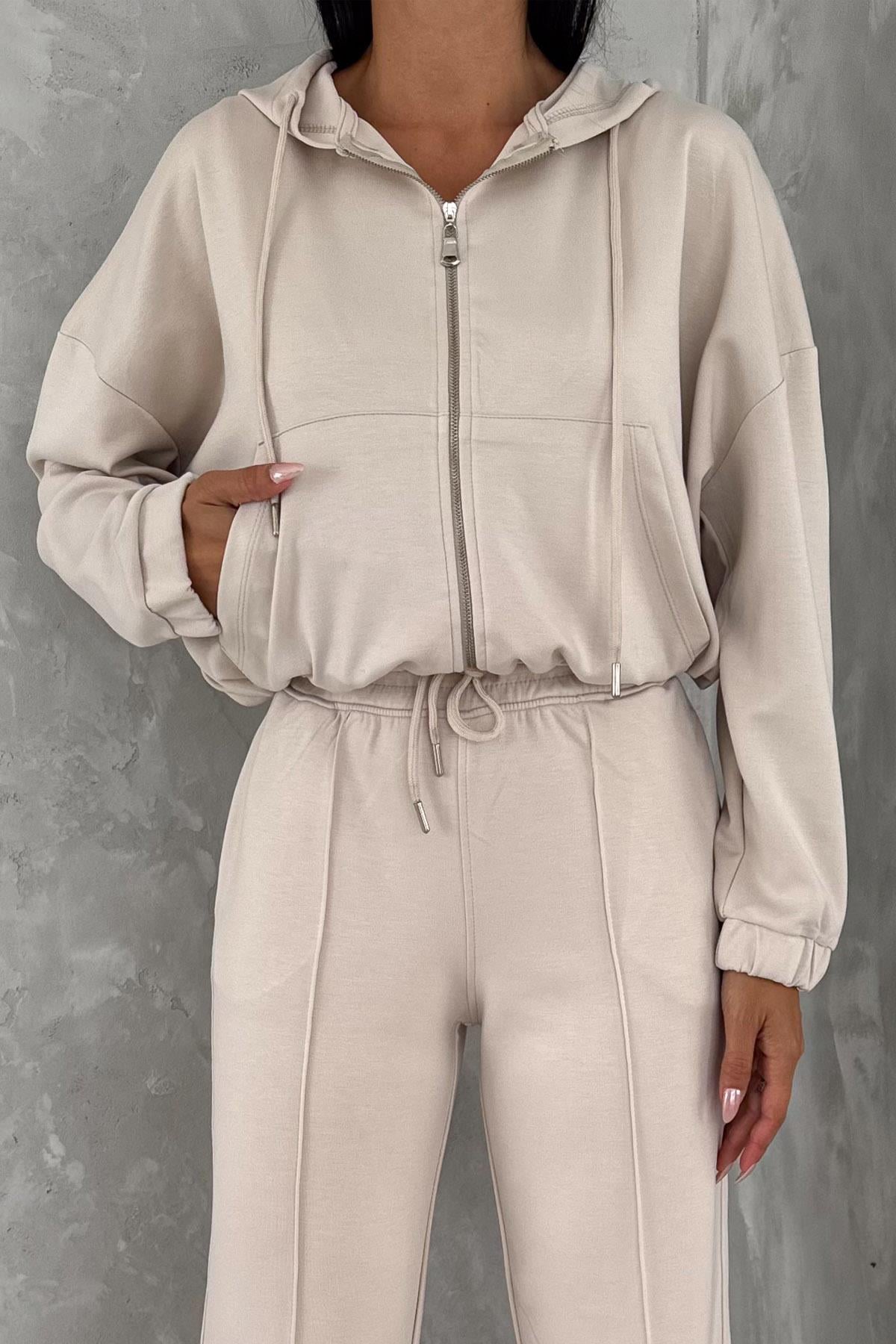 Orjinal Marka Modal Kumaş Astrid Rahat Sweat