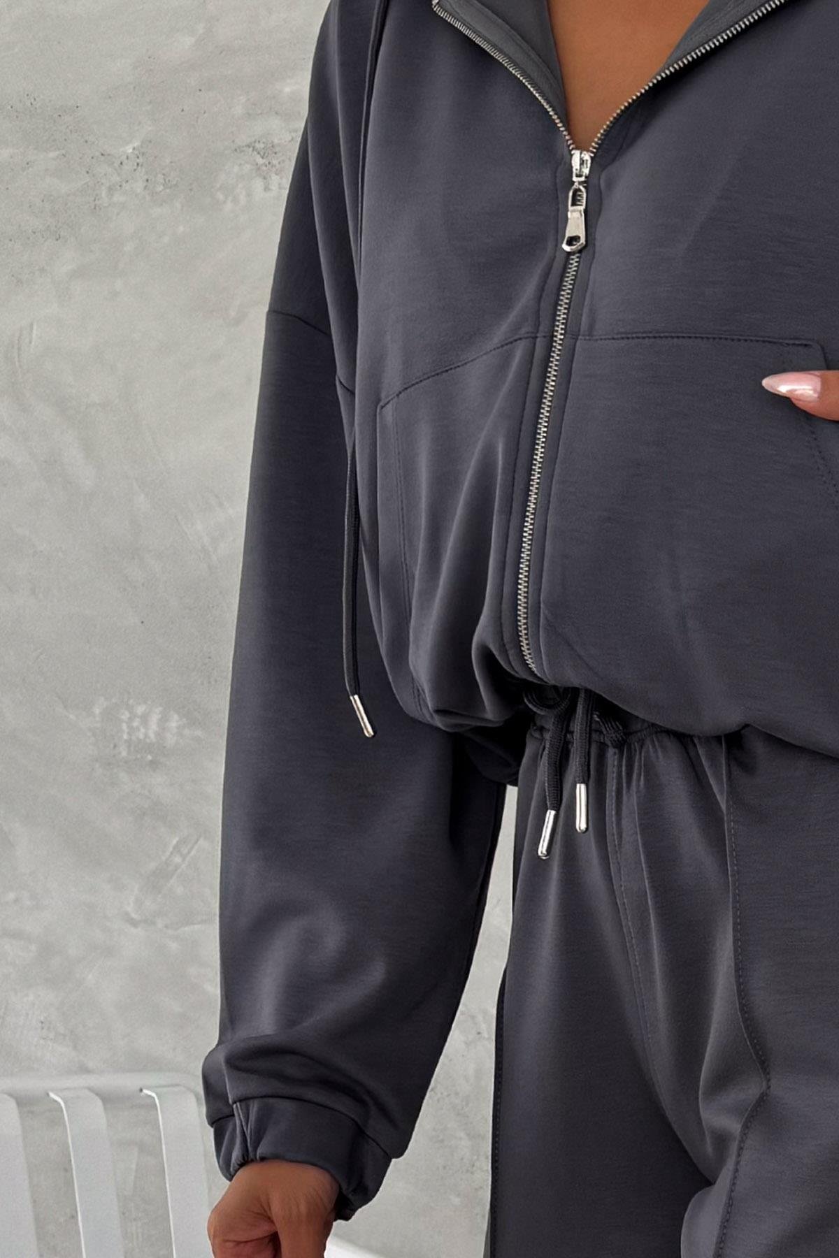 Orjinal Marka Modal Kumaş Astrid Rahat Sweat