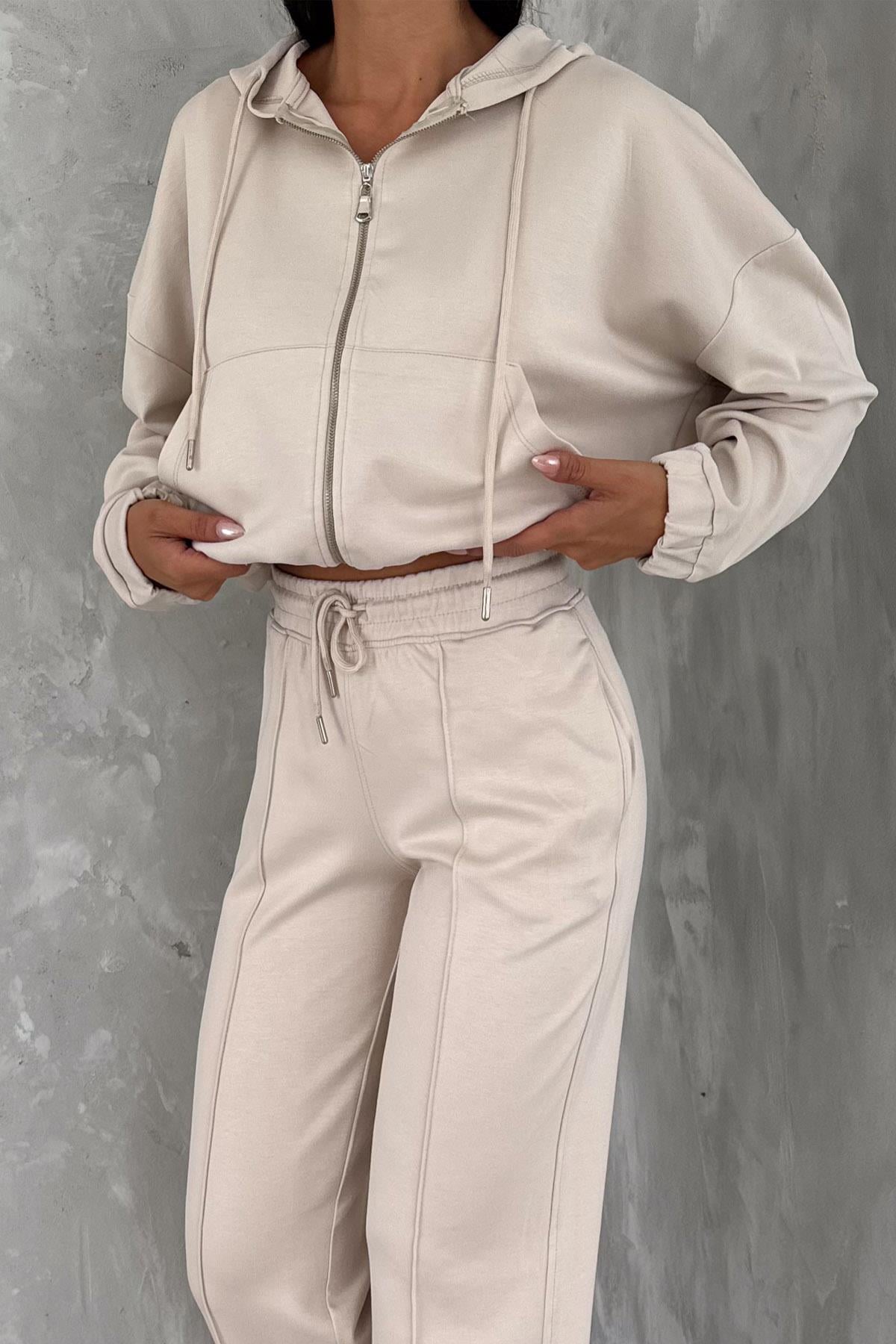 Orjinal Marka Modal Kumaş Astrid Rahat Sweat