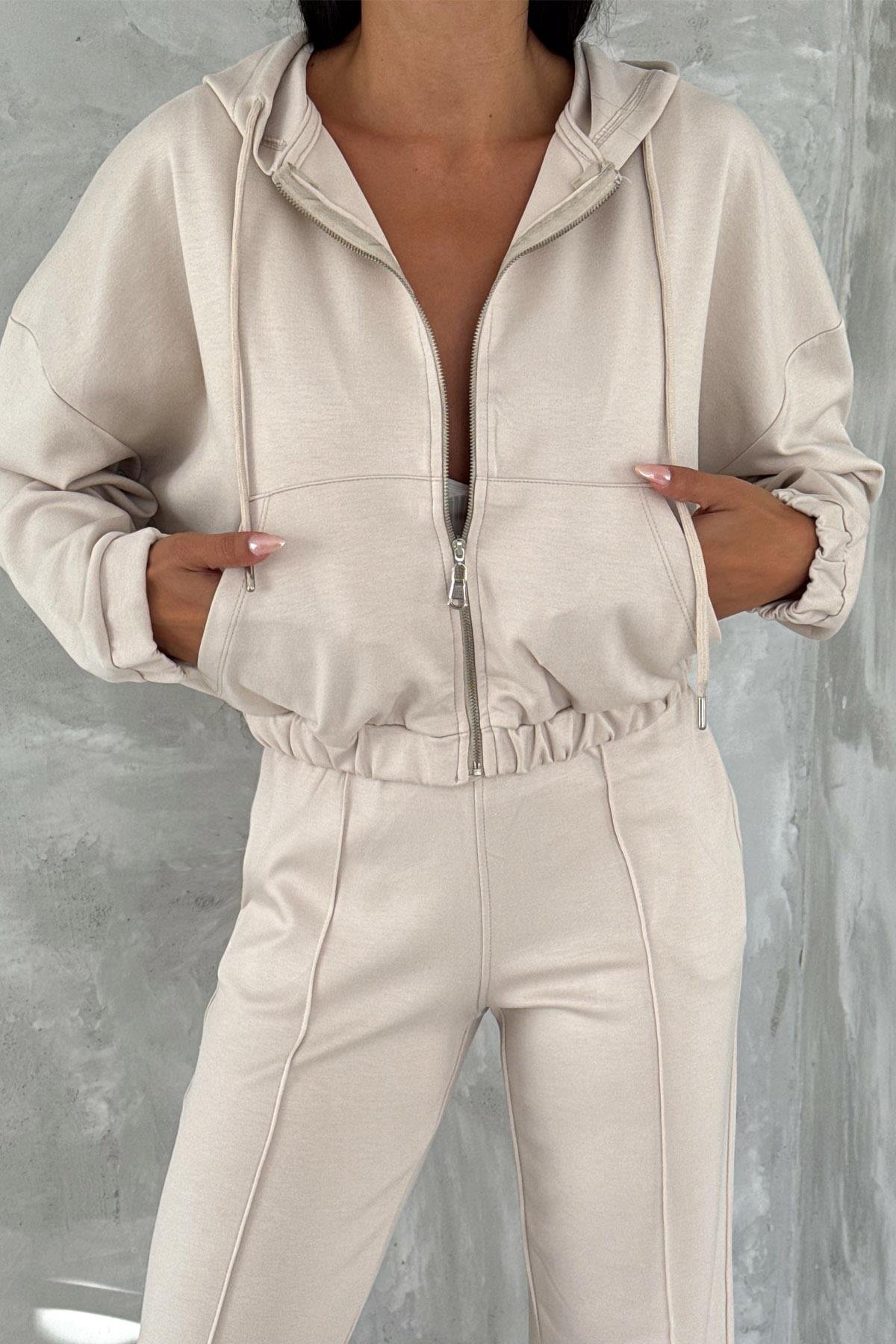 Orjinal Marka Modal Kumaş Astrid Rahat Sweat