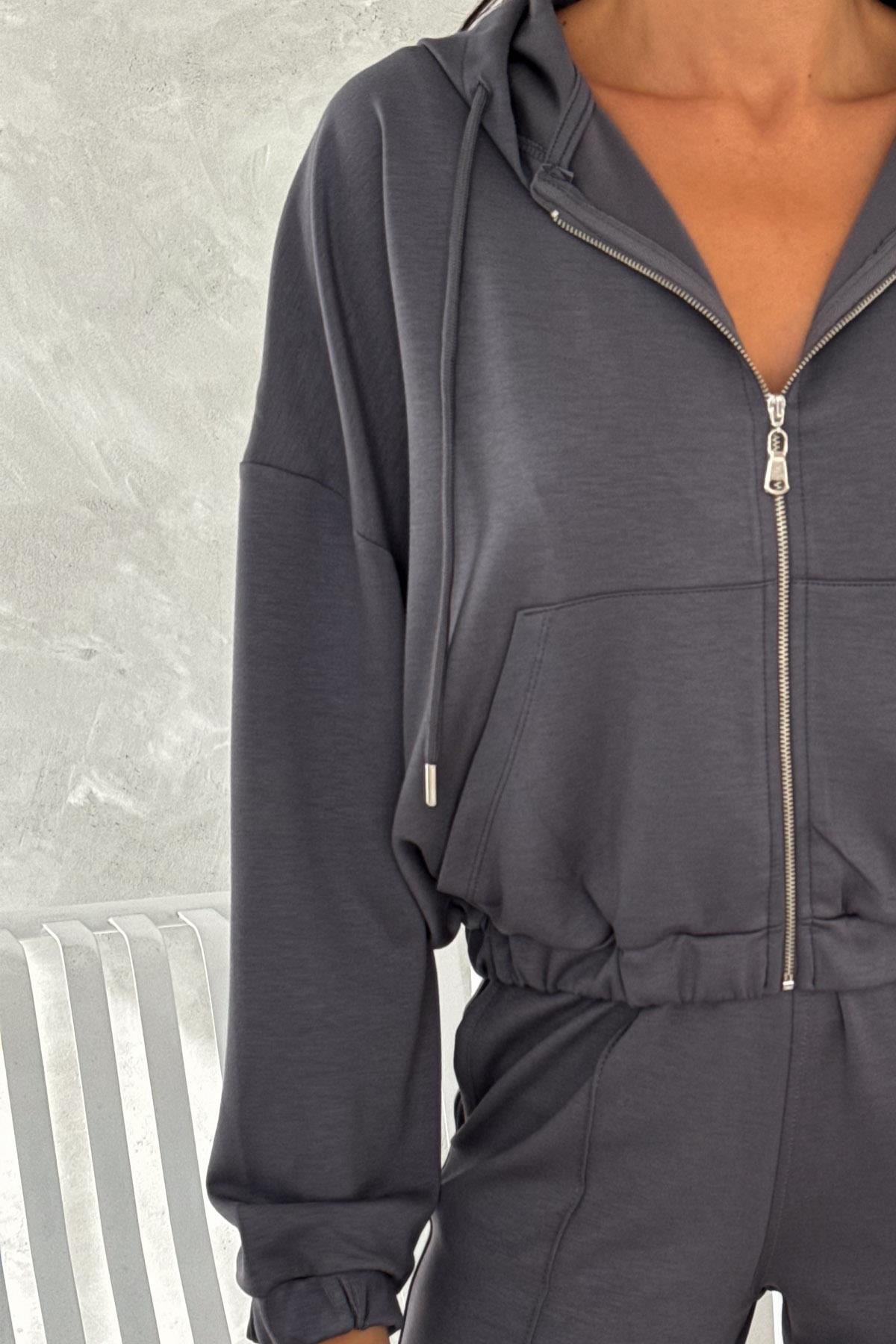 Orjinal Marka Modal Kumaş Astrid Rahat Sweat