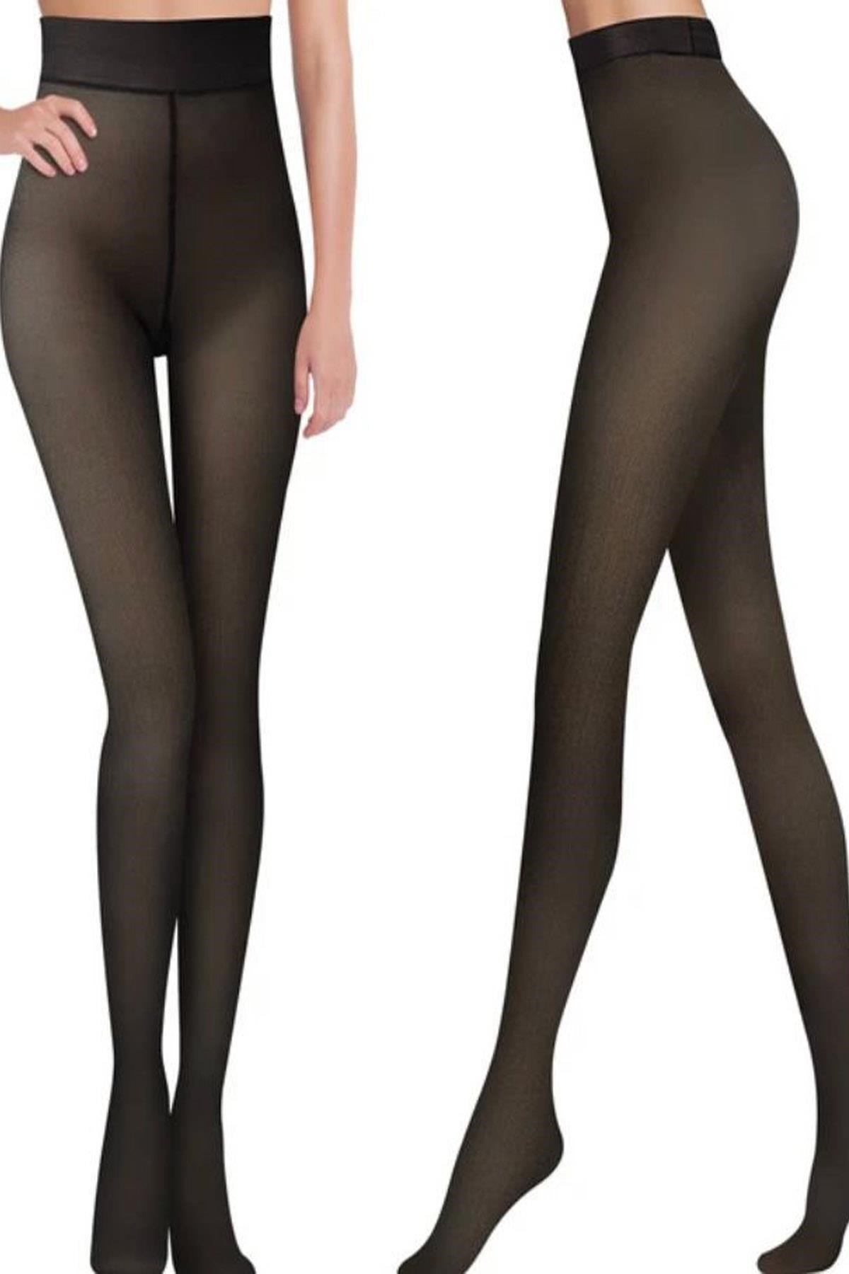 Peluş Termal Külotlu Çorap