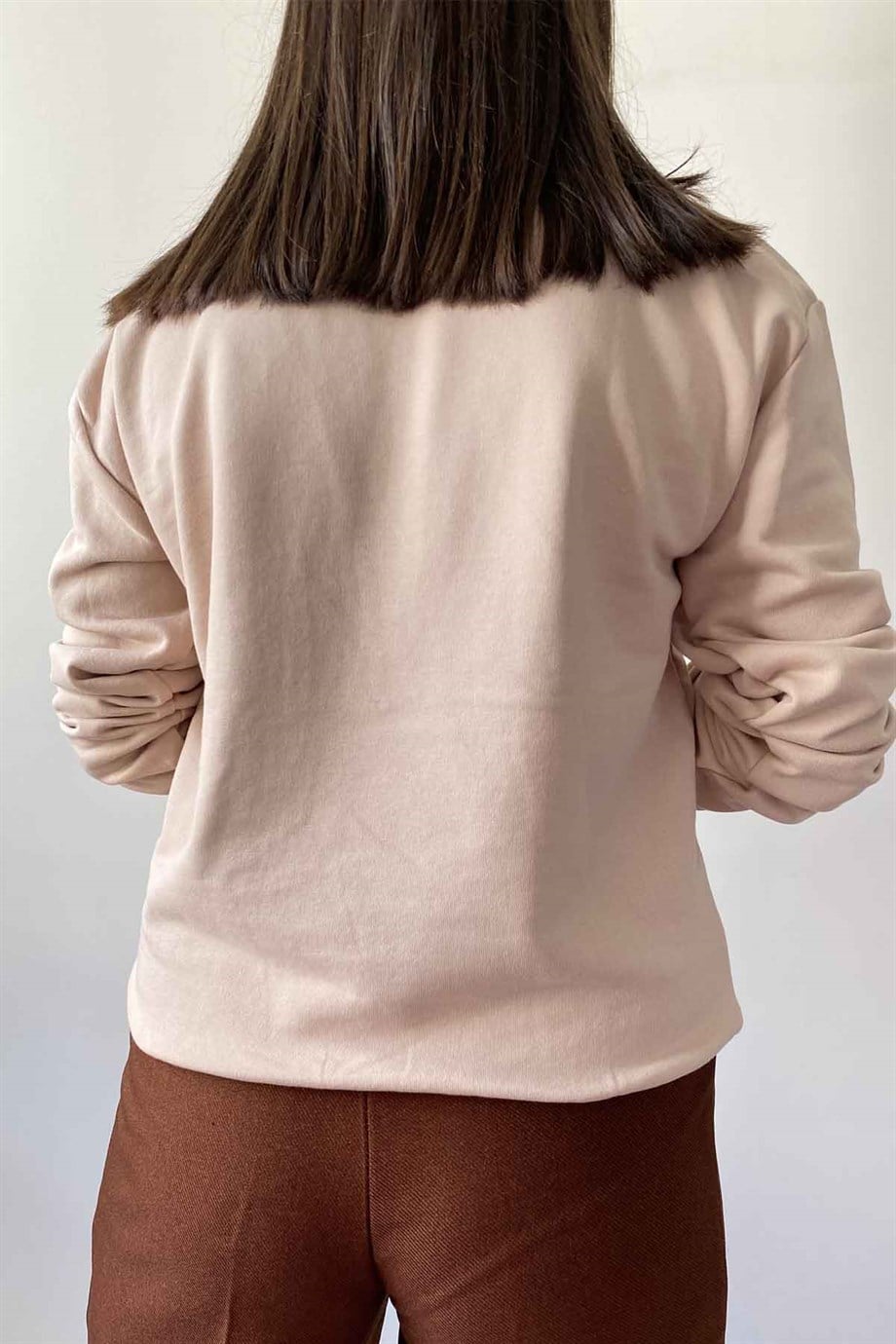 Tüy Desen Tasarım Sweat