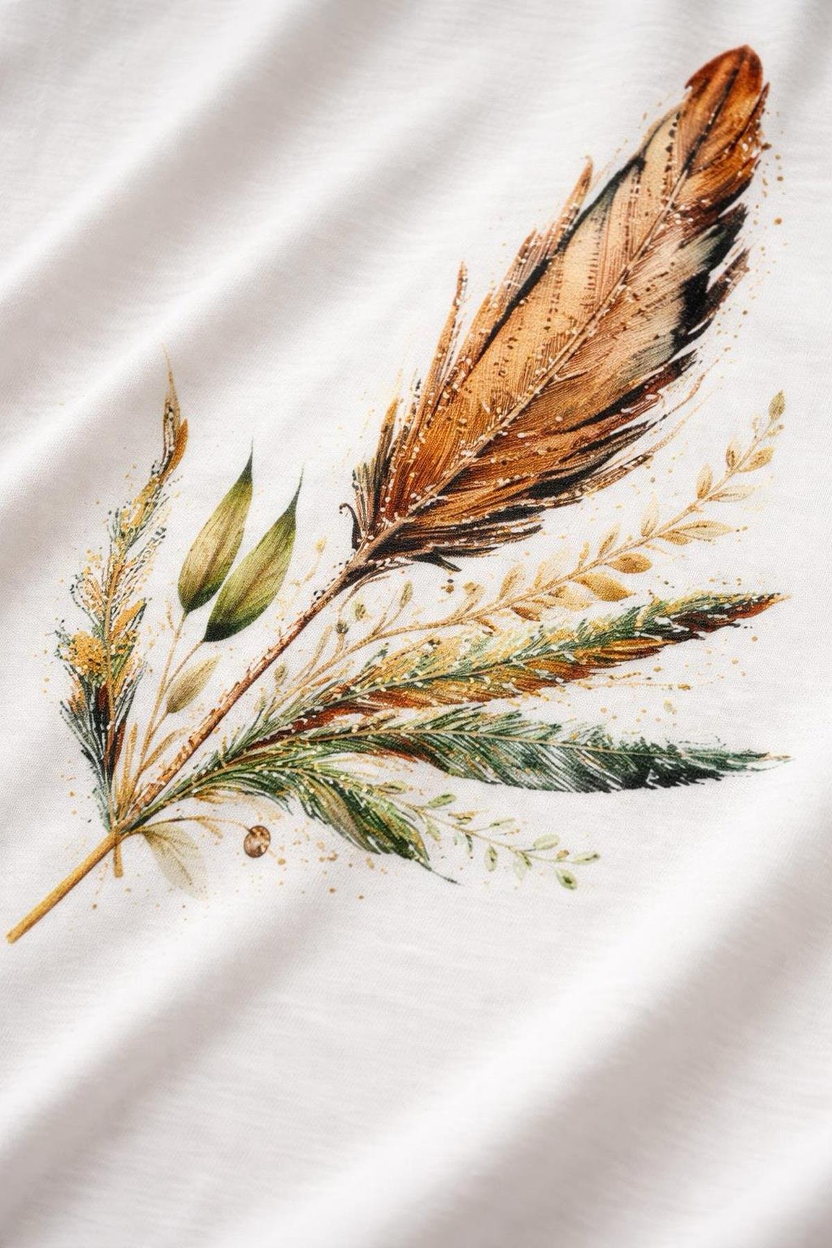 V Yaka Boho Feather Büyük Beden TişörtV Yaka Boho Feather Büyük Beden Tişört – Büyük Beden Kadın Pamuklu Üst | İstangül ButikBÜYÜK BEDEN TİŞÖRTİSTANGÜL BUTİK