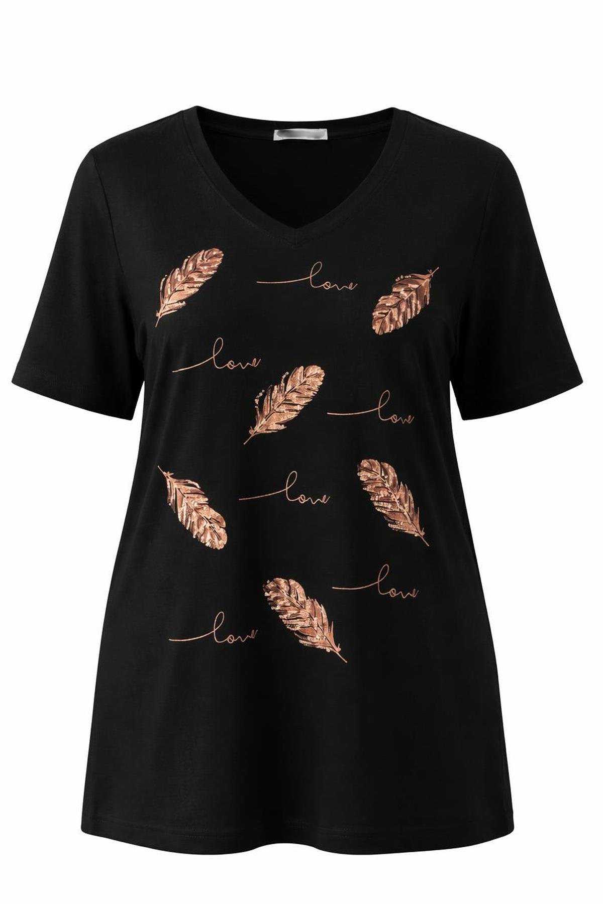 V Yaka Love Feather Büyük Beden TişörtV Yaka Love Feather Büyük Beden V Tişört – Büyük Beden Kadın Pamuklu Üst | İstangül ButikBÜYÜK BEDEN TİŞÖRTİSTANGÜL BUTİK