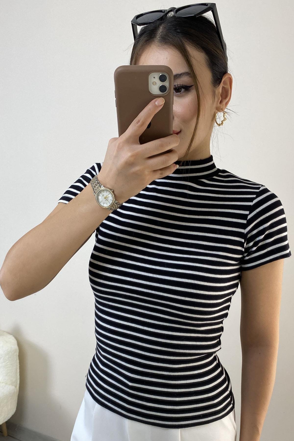 Yarım Balıkçı Yaka Crop