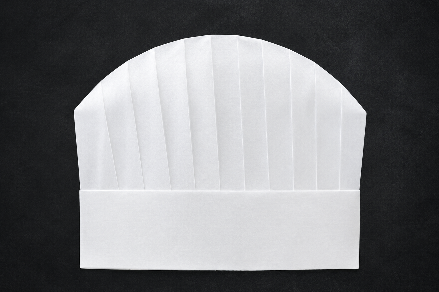 Aşçı Kepi Tela 24 cm 10'lu