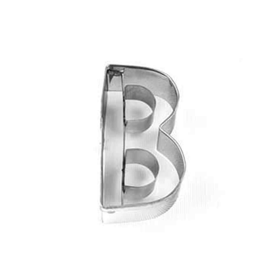 B Şekilli Metal Kurabiye Kalıbı Dk-B