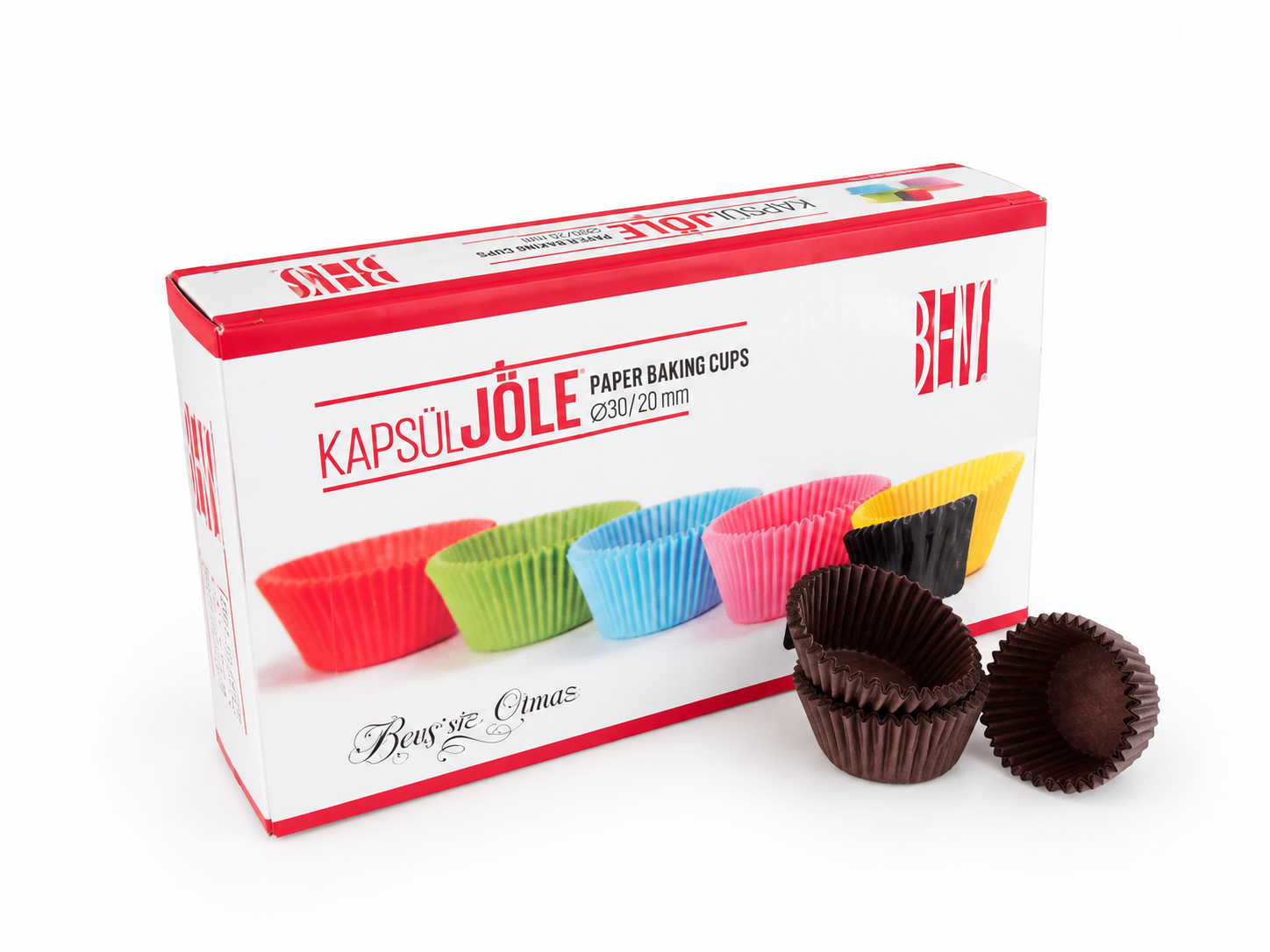 Bens Kahverengi Jöle Kapsülü 30 x 20 mm 1000'li