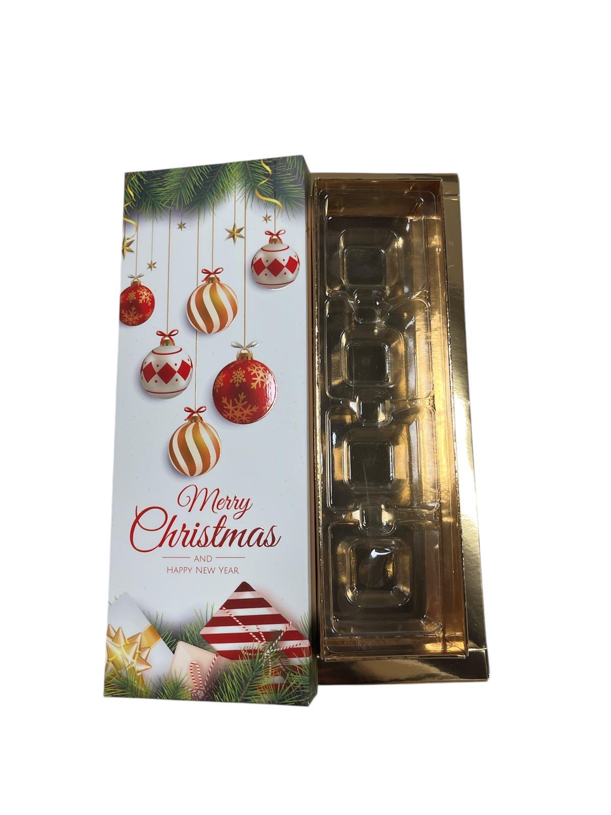 BER-2097 1x4 Göz Çantalı Çikolata Kutusu Madlen 500 gr