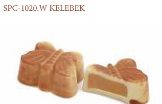 Bind Spc-1020.W Kelebek Nugat Ganaj Beyaz.2 kg