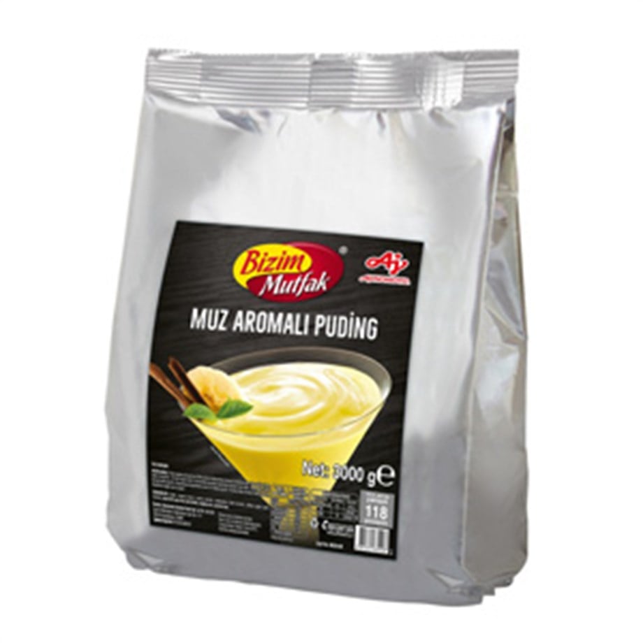 Bizim Mutfak Muz Aromalı Puding 3 kg