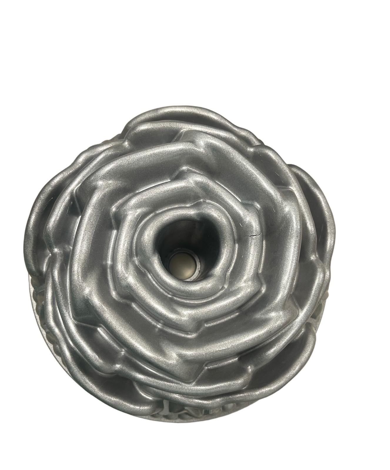 Döküm Kek Kalıbı Gül Mg 001