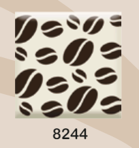 Dr.Gusto 8244 Dekor Çikolata Kare 288'li