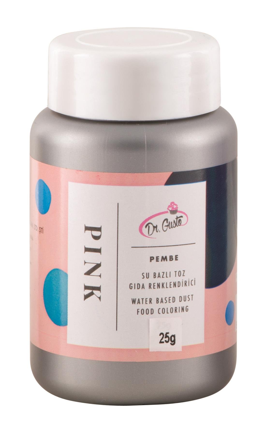 Dr.Gusto Su Bazlı Pembe Toz Boya 75 gr