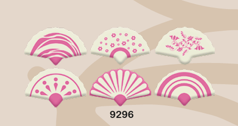 Dr.Gusto 9296 Dekor Çikolata Yelpaze 240'li