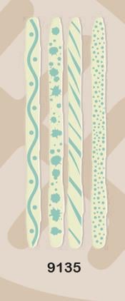 Dr.Gusto 9135 Dekor Uzun Çubuk 240'lı