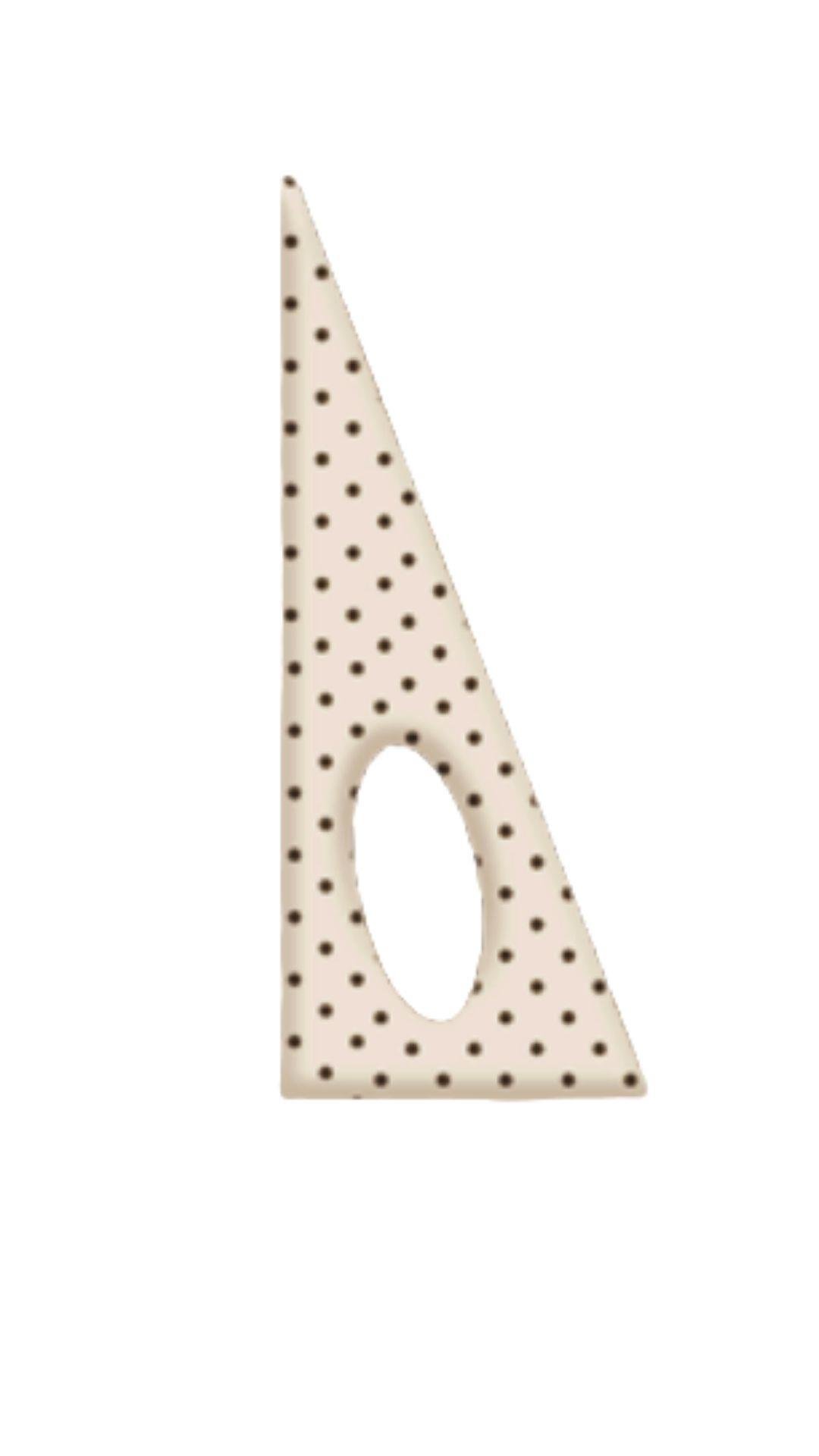 Dr.Gusto 9487 Dekor Çikolata Delikli Üçgen 288'li