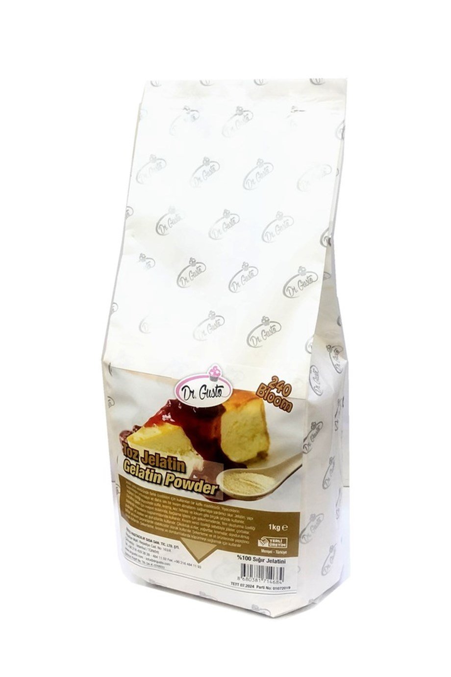 Dr.Gusto Toz Jelatin 240 Bloom 1 kg