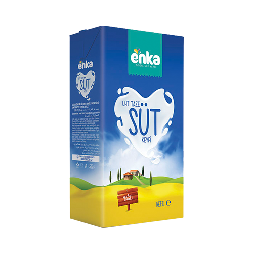 Enka Tam Yağlı Süt 1 L