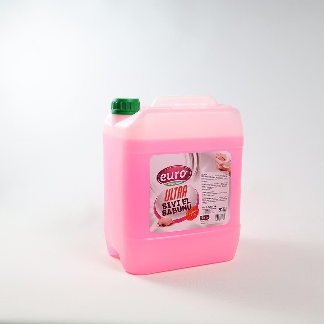 Euroflower El Temizleme Sıvısı Pembe 30 Kg