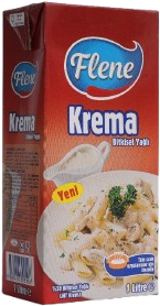 Flene Bitkisel % 20 Yağlı Sıvı Krema 1 L