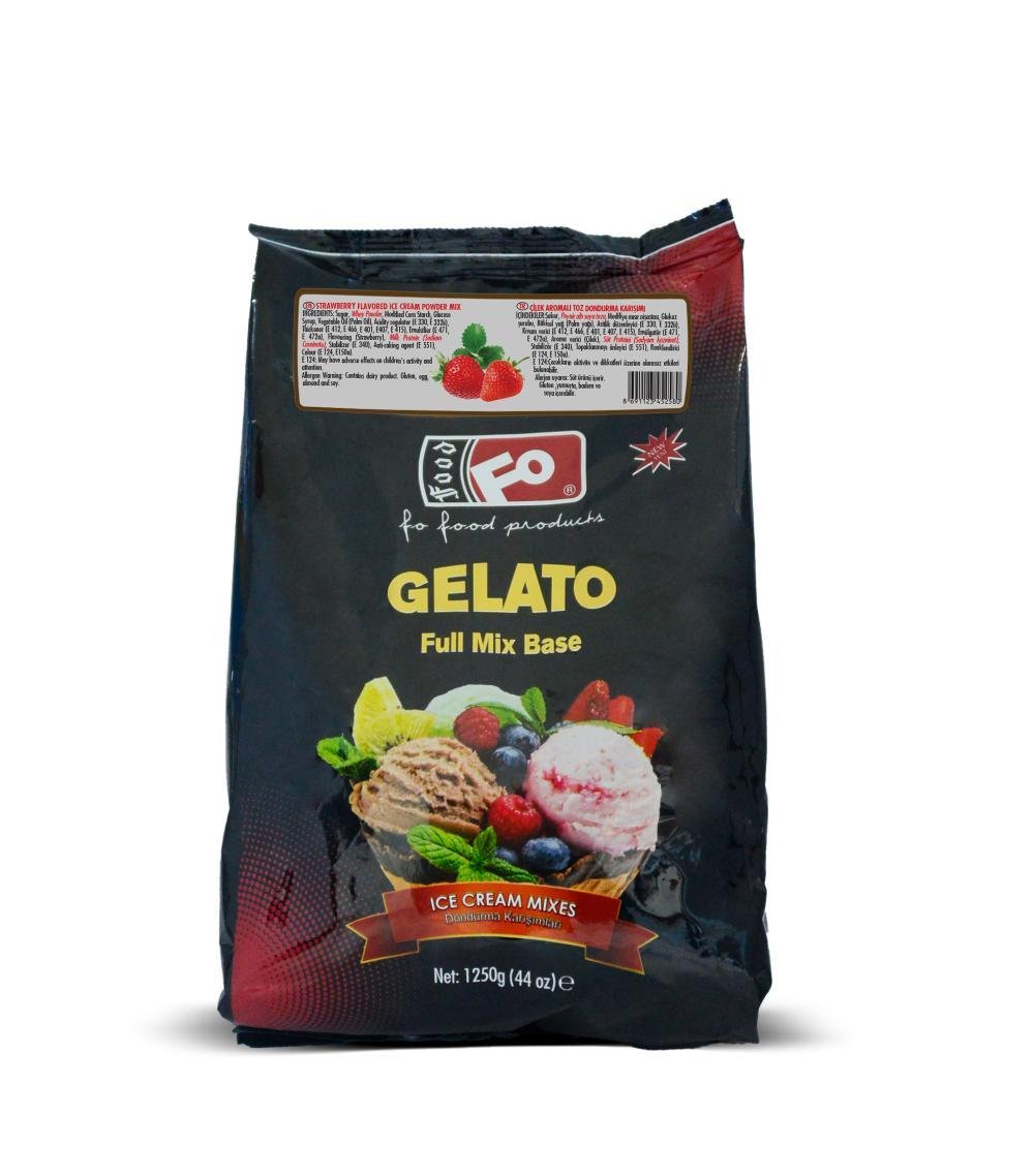 Fo Çilek Aromalı Dondurma Full Mix 1250 gr