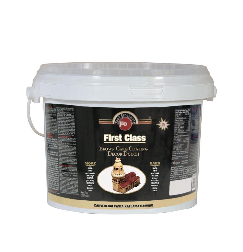 Fo First Class Kahverengi Dekor Kaplama Hamuru 7 kg