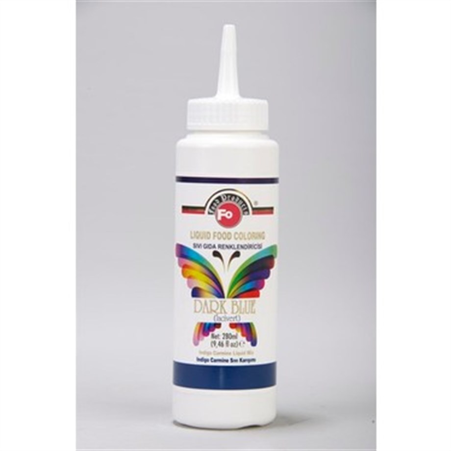 Fo Lacivert Sıvı Gıda Boyası 280 ml