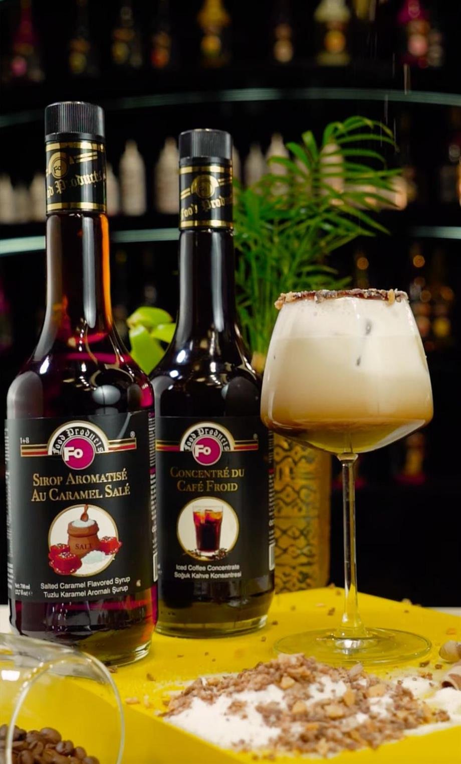 Fo Tuzlu Karamel Aromalı Kokteyl Şurup 700 ml