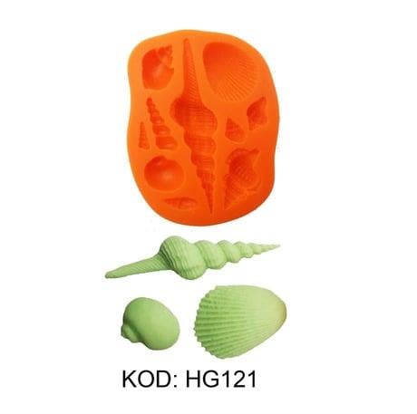 HG121 Deniz Kabukları Silikon Kalıbı