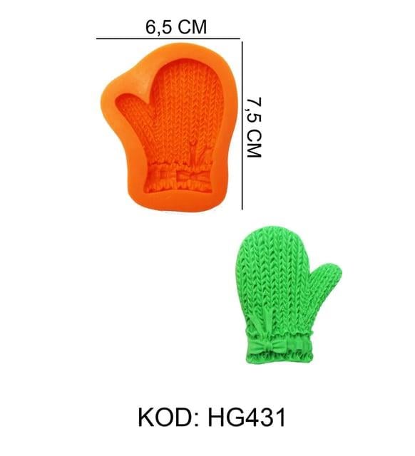 HG431 Yılbaşı Figürlü Silikon Kalıbı