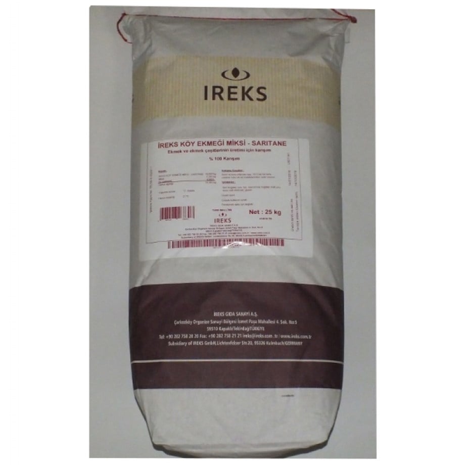 İreks Rex Sarıtane Ekmek Karışımı % 100 25 kg