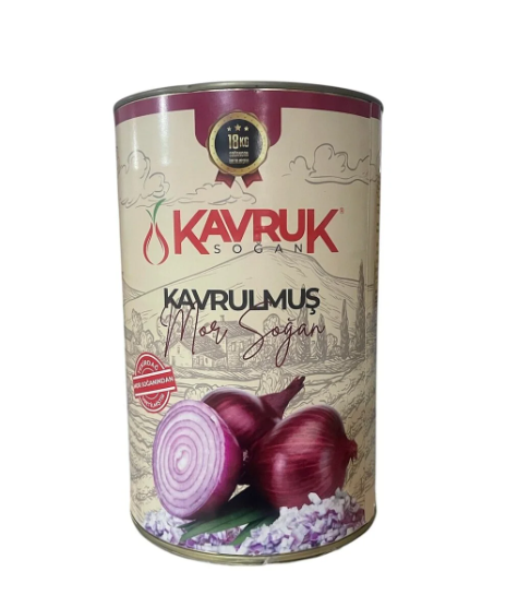 Kavruk Böreklik Kavrulmuş Mor Soğan 4 kg