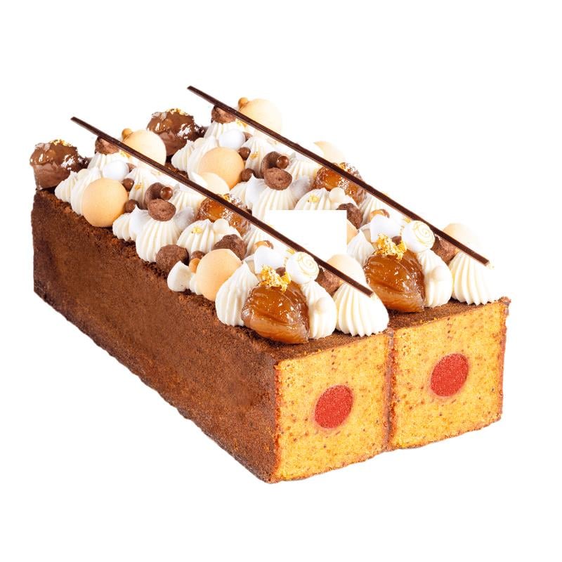 Kek Kalıbı Borulu İkili H 6 cm 20x20 cm