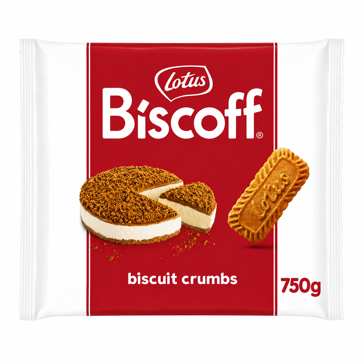 Lotus Biscoff Crumble Kırıntı Bisküvi 750 gr x 8 adet