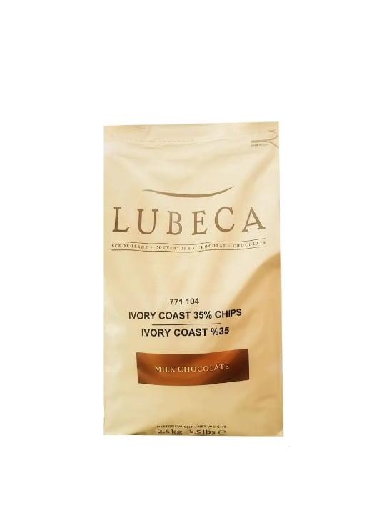 Lubeca Ivory Coast % 35 Sütlü Drop 5 kg