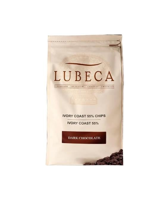 Lubeca Ivory Coast % 55 Bitter Drop 2,5 kg