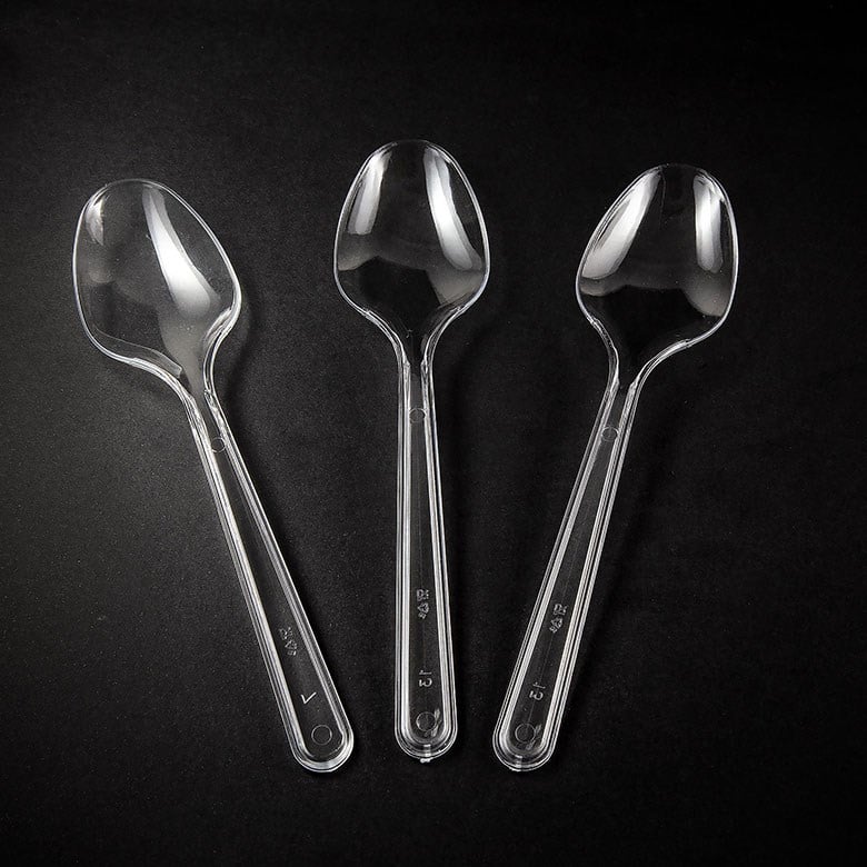 Mic Eko Lüks Plastik Renkli Kaşık 4,2 gr 50'li (Mc-46)